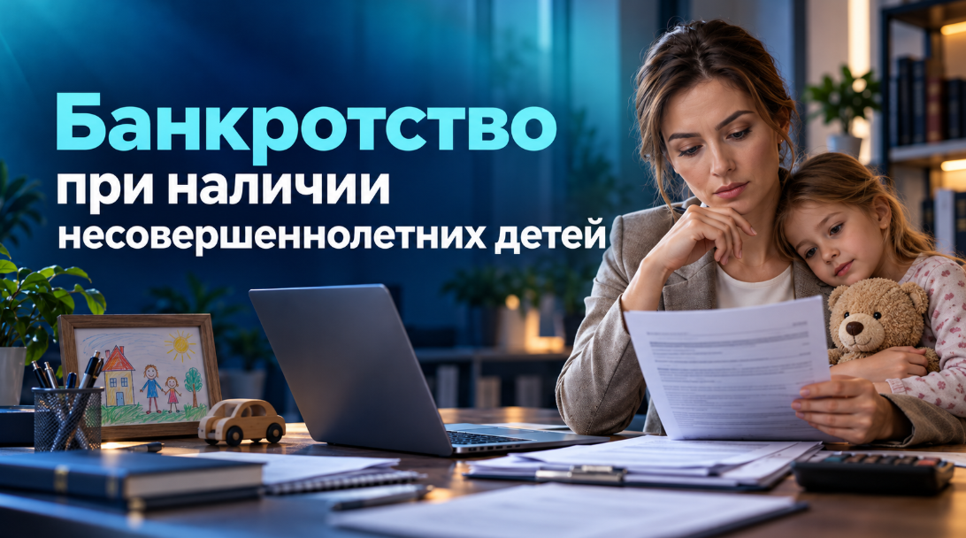 Банкротство при наличии несовершеннолетних детей